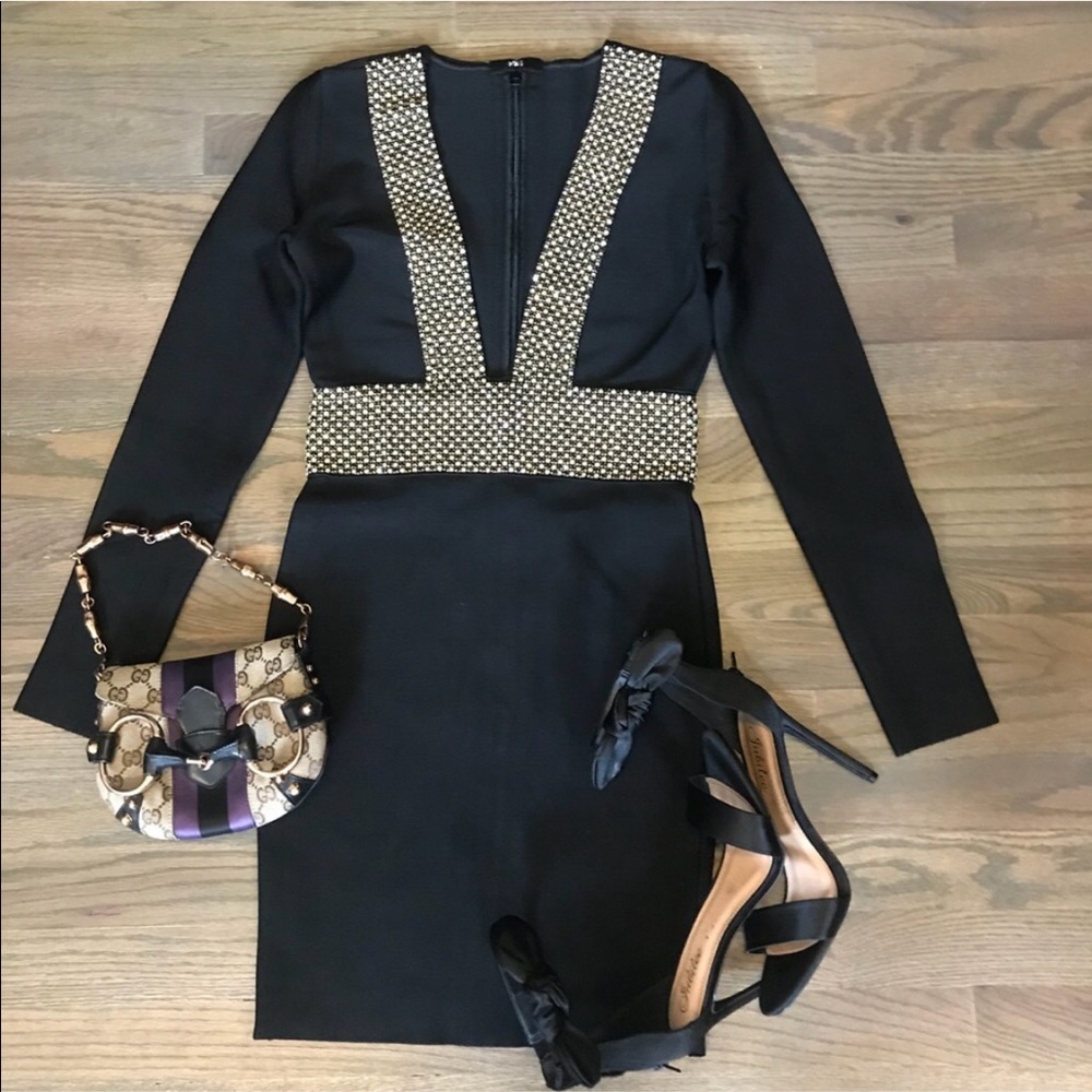 Small embellished bandage dress 💋🎀😍🎈👯‍♀️